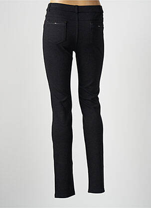 Pantalon slim taille basse taille basse noir BARILOCHE femme
