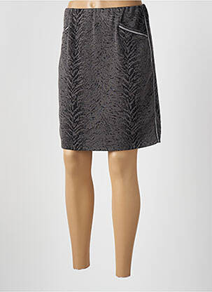 Jupe courte poches gris CHATELET femme