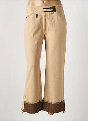 Pantalon 7/8 beige EQUATION pour femme