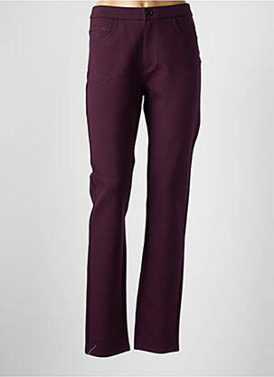 Pantalon slim violet BARILOCHE pour femme