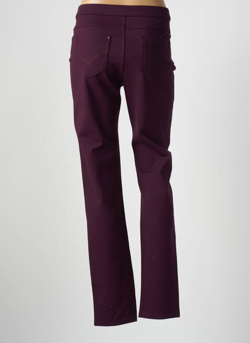Pantalon slim violet BARILOCHE pour femme