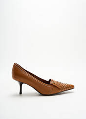 Escarpins marron DANIEL HECHTER pour femme seconde vue