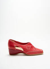 Mocassins rouge OMBELLE pour femme seconde vue