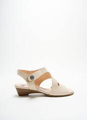 Sandales/Nu pieds beige LUXAT pour femme seconde vue