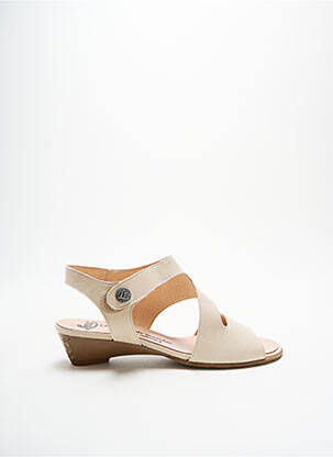 Sandales/Nu pieds beige LUXAT pour femme