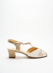 Sandales/Nu pieds beige OMBELLE pour femme seconde vue