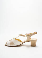 Sandales/Nu pieds beige OMBELLE pour femme seconde vue