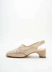 Sandales/Nu pieds beige OMBELLE pour femme seconde vue