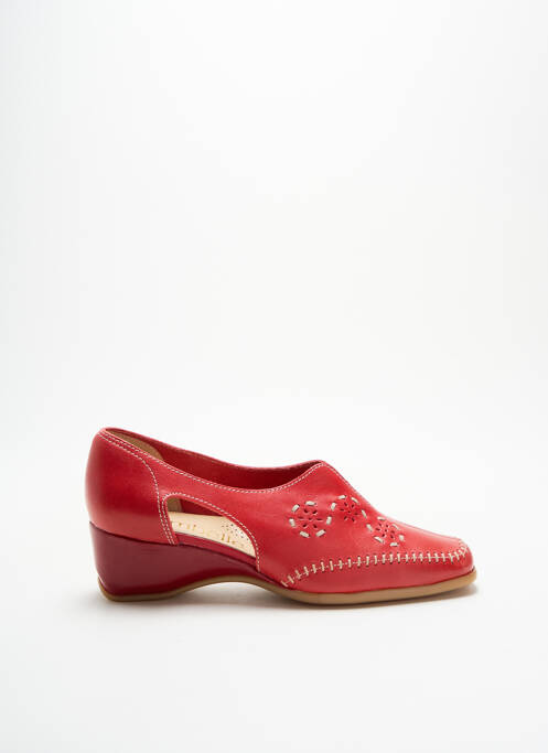 Mocassins rouge OMBELLE pour femme