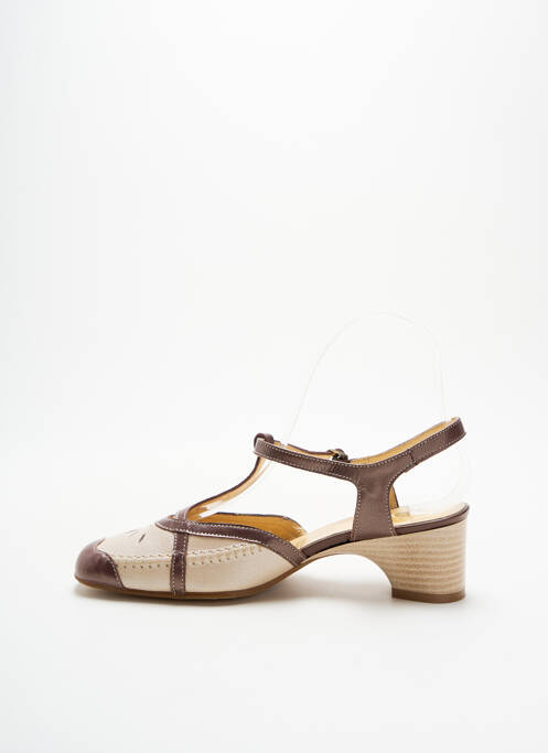 Sandales/Nu pieds beige OMBELLE pour femme