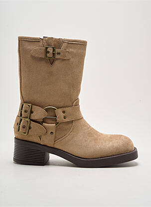 Bottines/Boots beige BELLUCCI pour femme