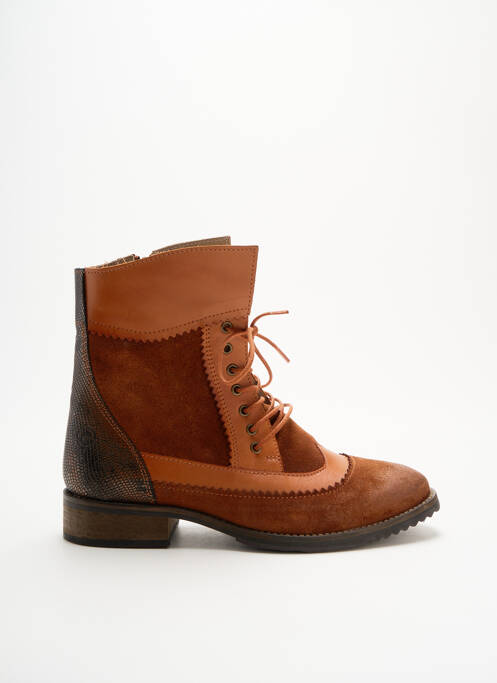 Bottines/Boots marron CASTA pour femme