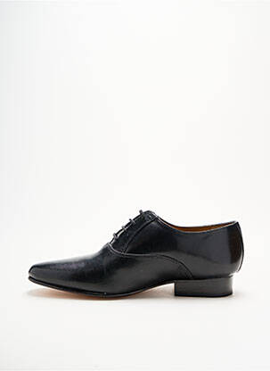 Derbies matière lisse talon bas noir ARIMA homme