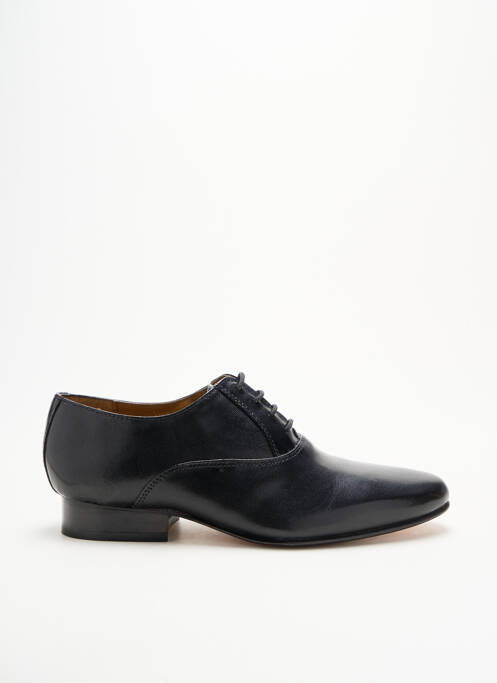 Derbies matière lisse talon bas noir ARIMA homme