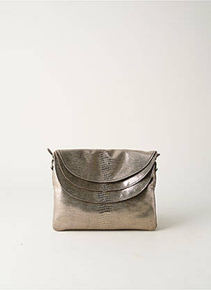 Sac argent CHARLAY STONE pour femme