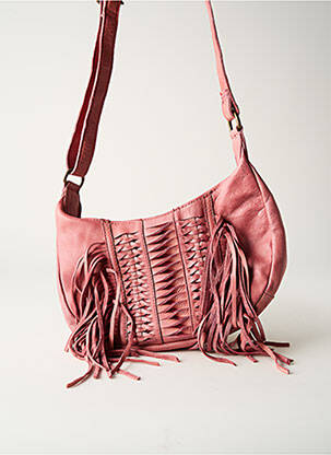 Sac rose CHARLAY STONE pour femme