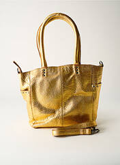 Sac jaune CHARLAY STONE pour femme seconde vue