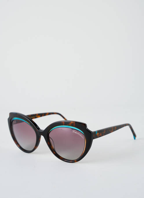 Lunettes de soleil marron FREAKSHOW pour femme