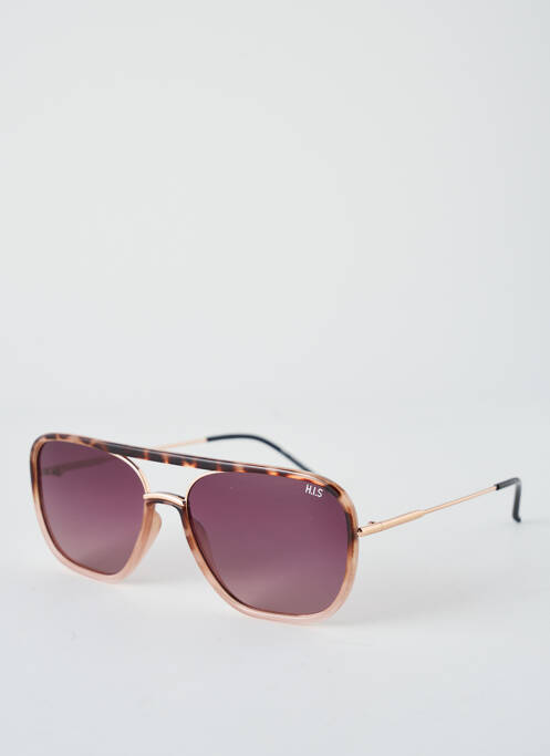 Lunettes de soleil marron H.I.S pour femme