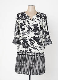 Robe courte noir LULU.H femme