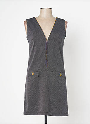 Robe courte gris HIPPOCAMPE femme