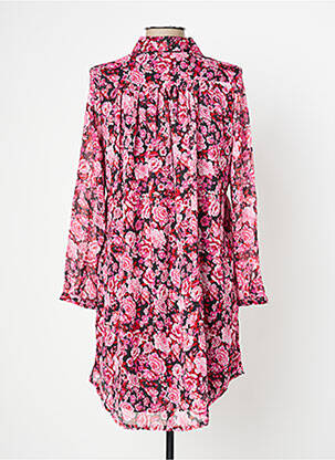 Robe courte rose LILIE ROSE femme