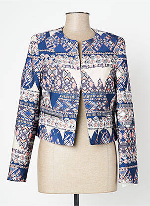 Veste chic bleu MODISSIMO femme