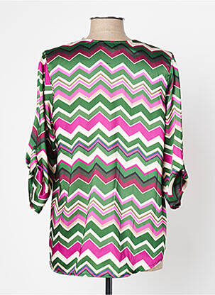 Blouse vert PURPLE'S femme