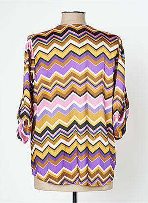 Blouse jaune PURPLE'S femme