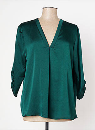 Blouse vert PURPLE'S femme