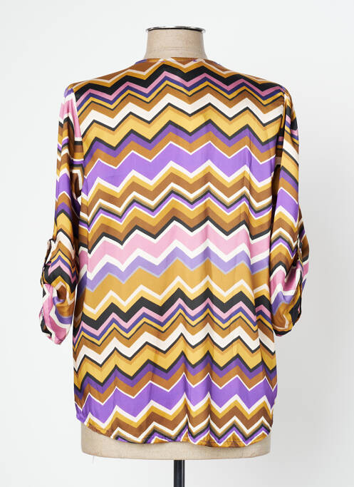 Blouse jaune PURPLE'S femme