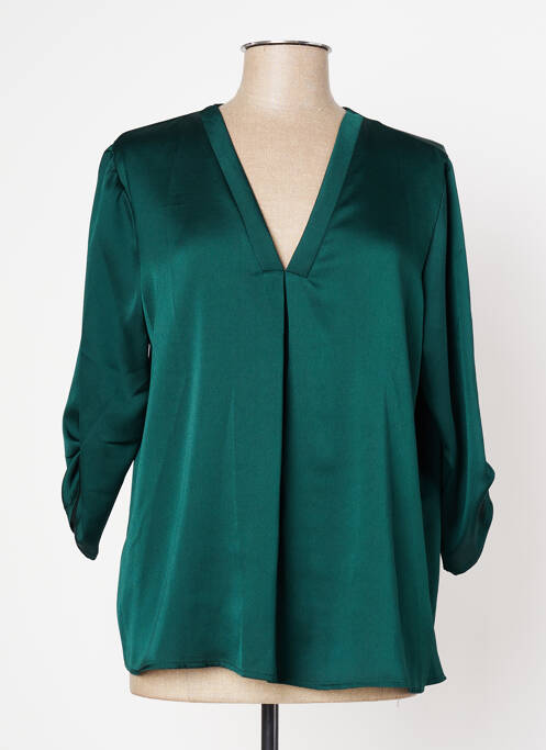 Blouse vert PURPLE'S pour femme