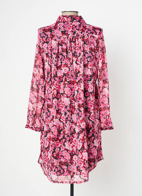 Robe courte rose LILIE ROSE pour femme