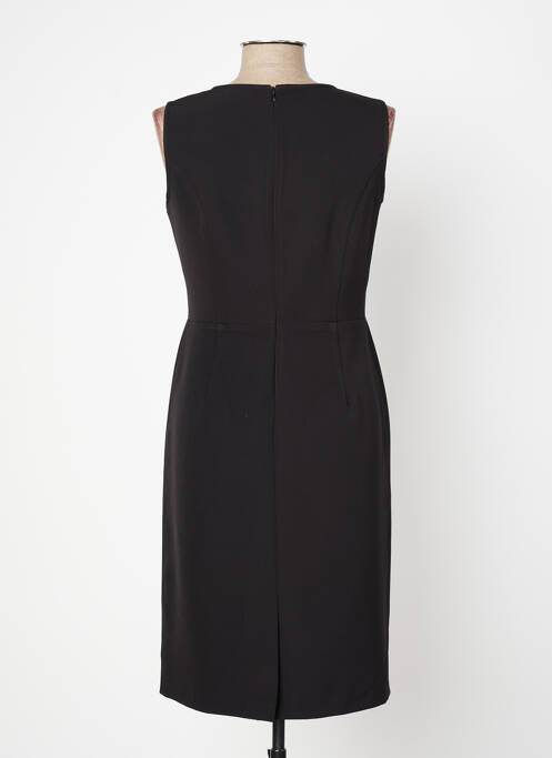 Robe mi-longue noir MODISSIMO femme