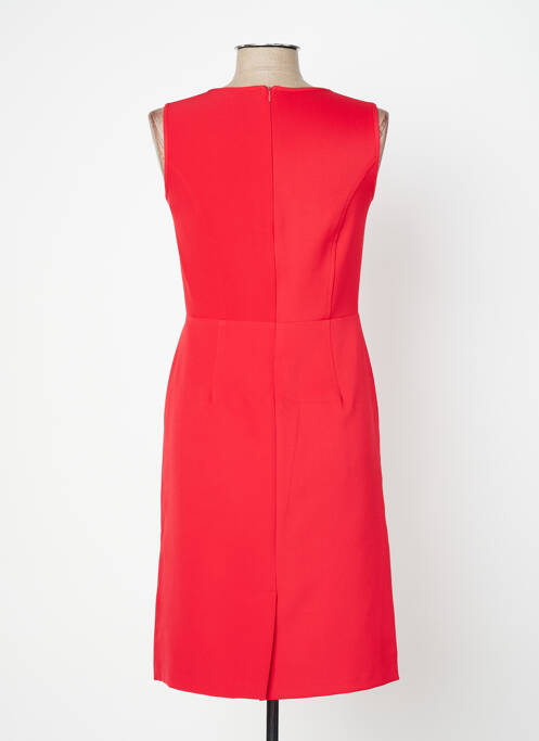 Robe mi-longue rouge MODISSIMO femme