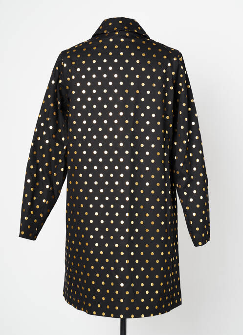 Trench noir HIPPOCAMPE pour femme