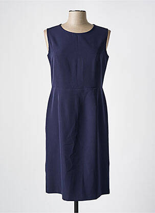 Robe mi-longue bleu MODISSIMO femme
