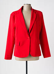 Blazer rouge HIPPOCAMPE pour femme seconde vue