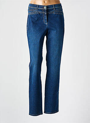 Jeans coupe droite bleu RECOVER C.C. pour femme