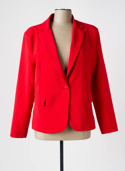 Blazer rouge HIPPOCAMPE pour femme