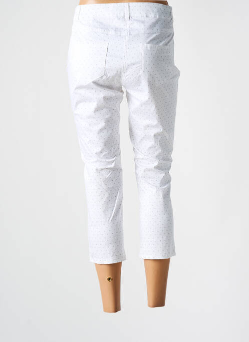 Pantacourt blanc MAE MAHE pour femme
