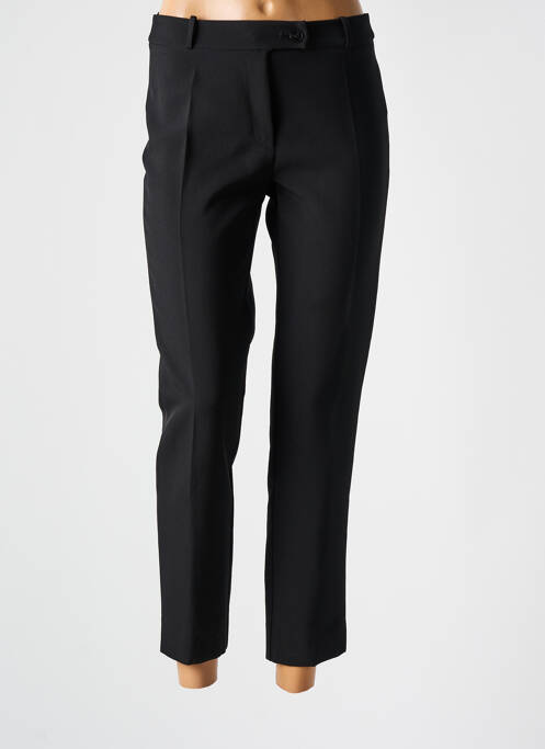 Pantalon droit noir HIPPOCAMPE pour femme