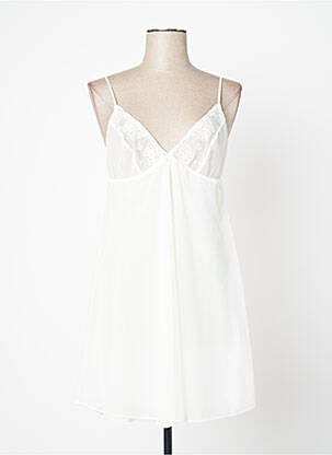 Nuisette/combinette broderie blanc ANTINEA femme