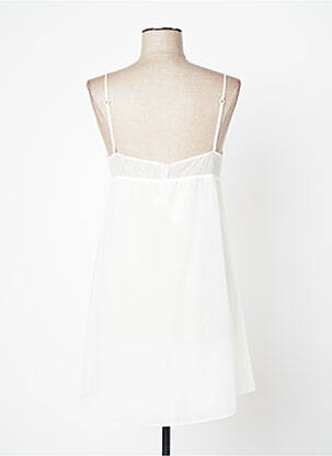 Nuisette/combinette broderie blanc ANTINEA femme