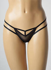 String noir SCANDALE pour femme seconde vue