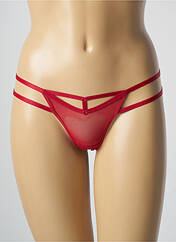 String rouge SCANDALE pour femme seconde vue