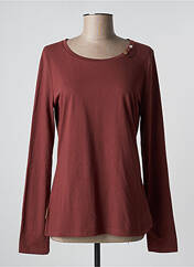 T-shirt marron RAGWEAR pour femme seconde vue