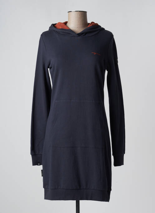 Robe mi-longue manches longues manches longues gris RAGWEAR femme