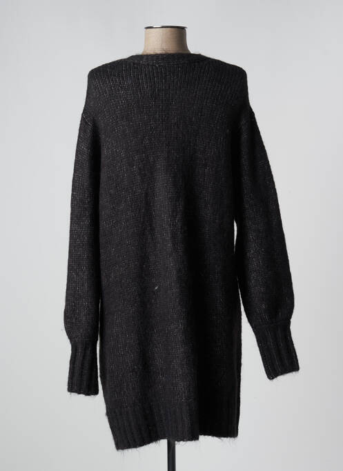 Gilet manches longues stretch noir KAFFE femme
