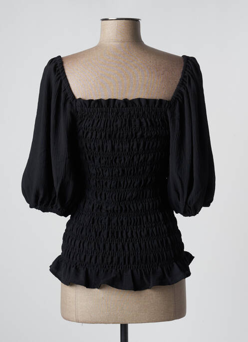 Top noir KAFFE pour femme